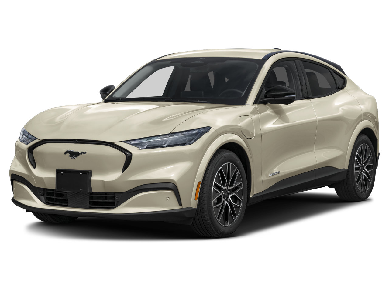 2026 Ford Mustang Mach-E Premium IN_TRANSIT in Gray — front three-quarter view