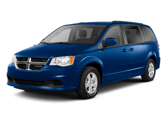 2012 Dodge Grand Caravan SE/AVP in Dark Charcoal — front three-quarter view