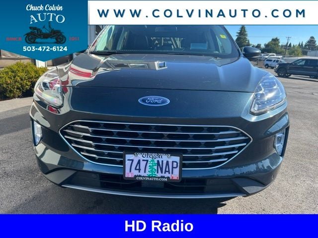 2022 Ford Escape Hybrid — rear three-quarter view