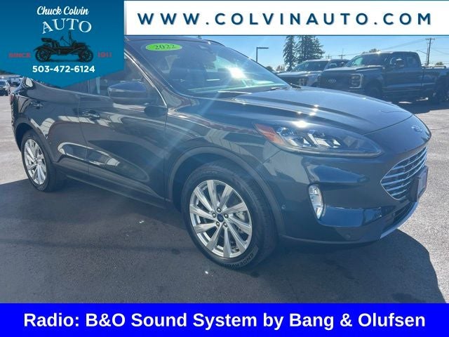 2022 Ford Escape Hybrid — interior view