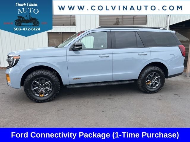 2026 Ford Expedition Tremor in Glacier Gray Met Tri-Coat — front three-quarter view