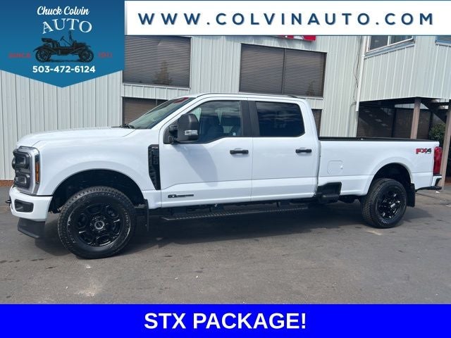 2026 Ford F-350SD XL in Oxford White — front three-quarter view