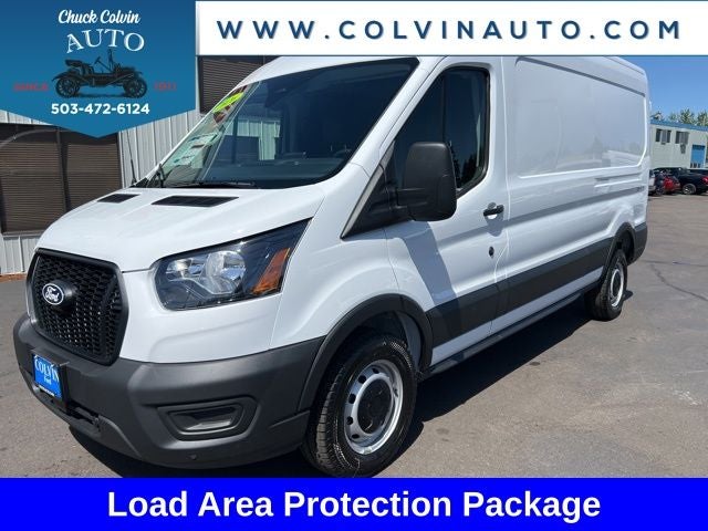 2026 Ford Transit-250 Base in Oxford White — front three-quarter view