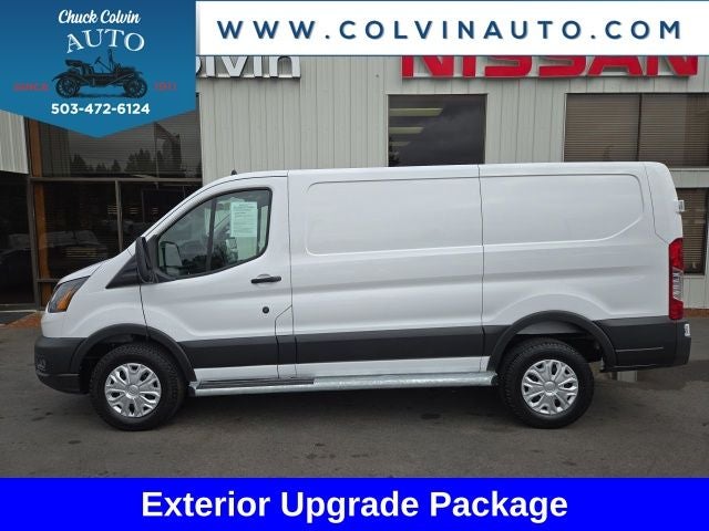2025 Ford Transit-250 Base in Oxford White — front three-quarter view