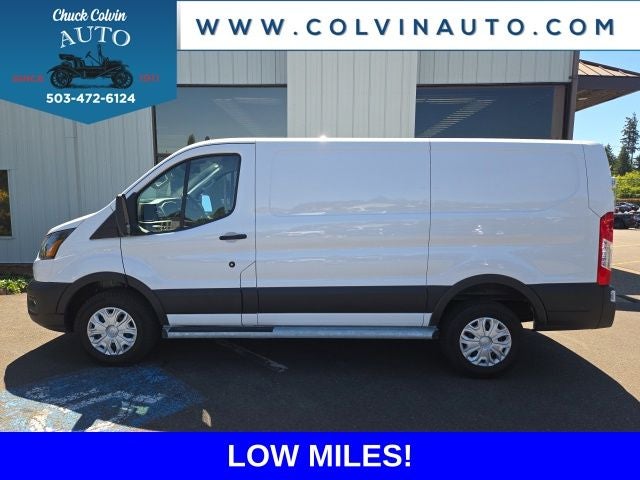 2025 Ford Transit-250 Base in Oxford White — front three-quarter view