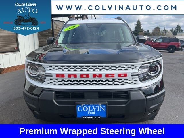 2026 Ford Bronco Sport — rear three-quarter view